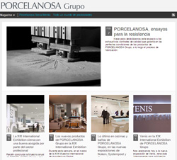 Porcelanosa lanza nuevo blog y perfil corporativo en las redes sociales  