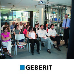 Más de 1.200 visitantes recibieron formación en las instalaciones de Geberit  