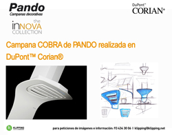 Campanas Cobra de Pando realizadas en DuPont Corian