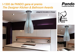 Pando gana el premio “The Designer Kitchen & Bathroom Awards”