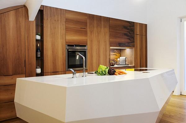le baou la isla de cocina en forma de roca realizada en himacs le baou la isla de cocina en forma de roca realizada en himacs