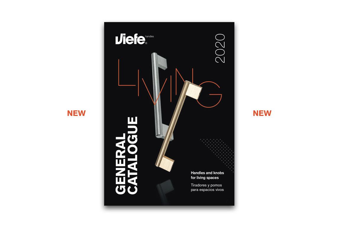Nuevo catálogo de Viefe 2020 Tiradores y pomos para espacios vivos