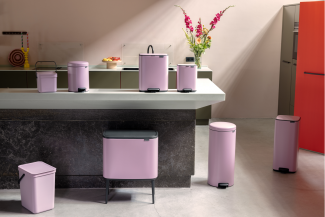 Brabantia aporta estilo a tu hogar con los colores Lilac Pink y Soft Grey