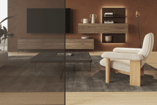 Delimitar ambientes con elegancia y fluidez, la nueva propuesta de Besform 