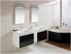 Flex, el mueble bicolor de Cerámicas Gala