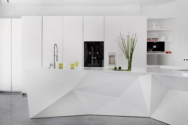 La cocina se vuelve escultura con DuPont Corian